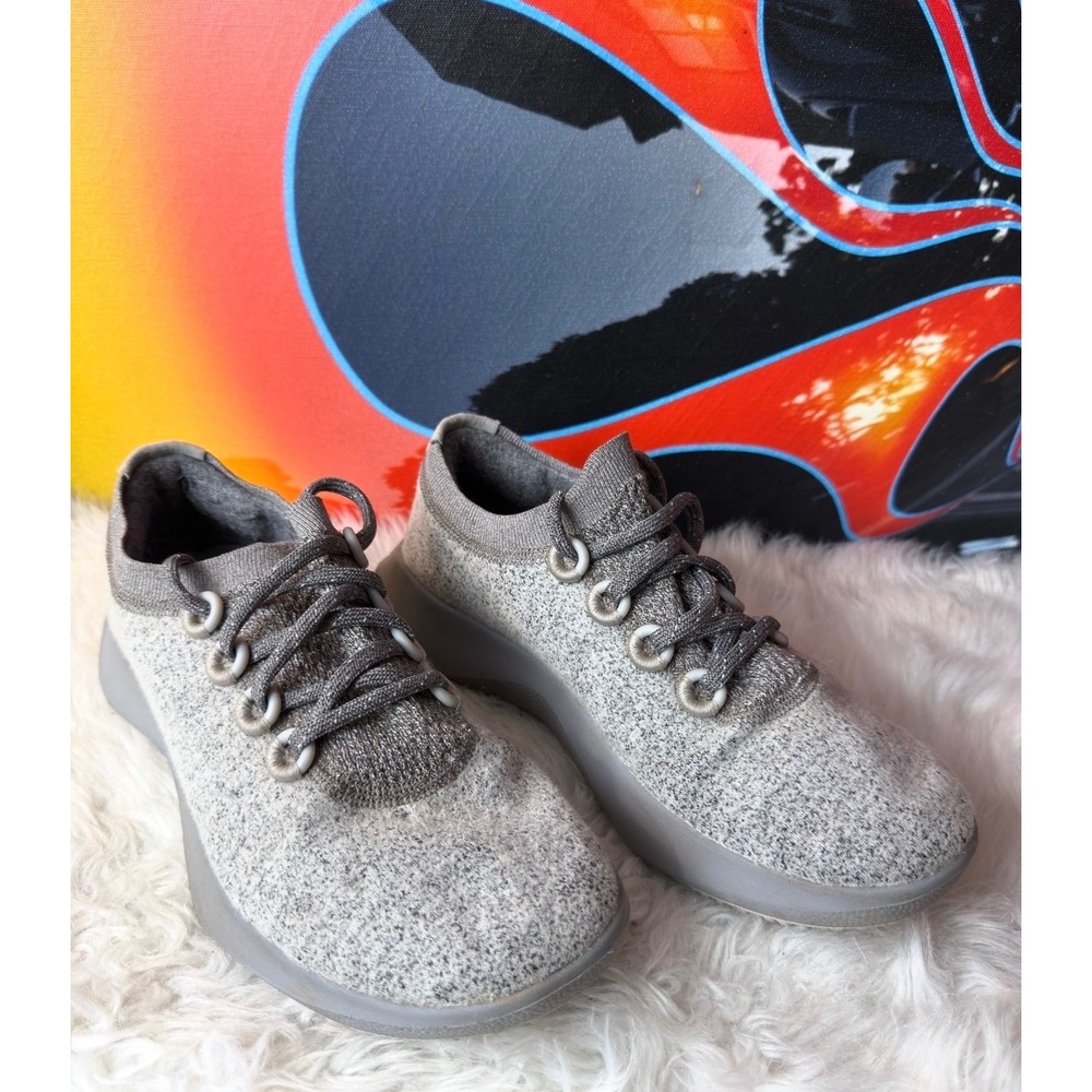 Allbirds‎ Wool Dasher Mizzles Kotare Grey Running Shoes Womens Size 9 WDM W9
